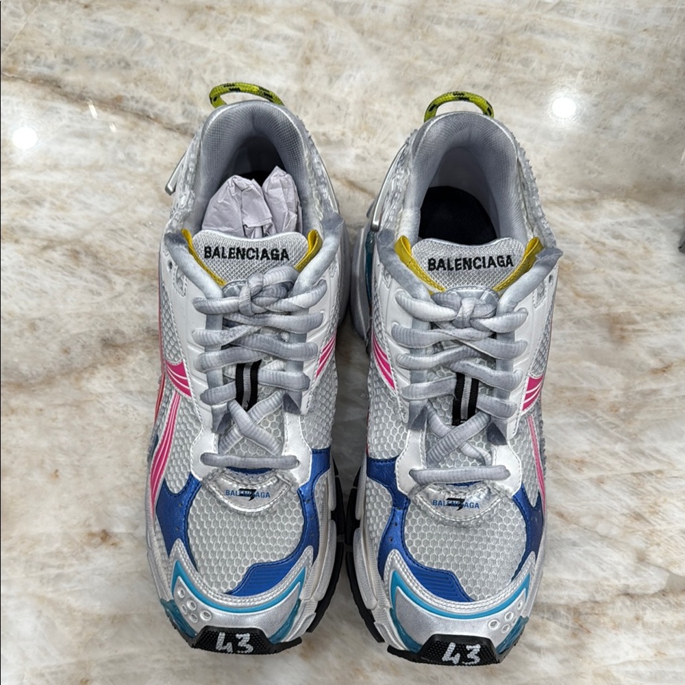 Balenciaga Men’s Runners Sneaker in Multicolor
